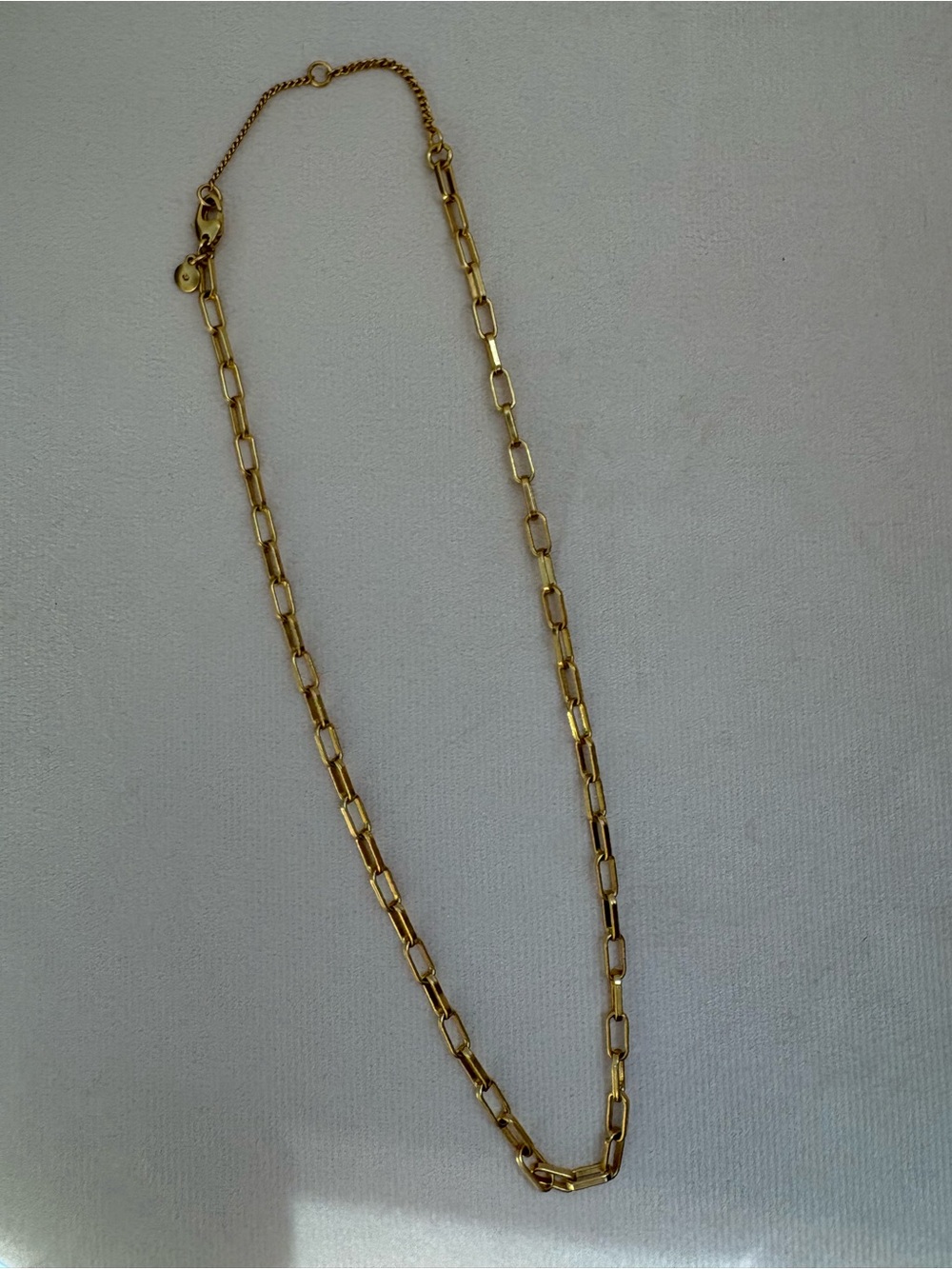 Madewell Gold Chainlink Necklace - Women’s Jewelry - Like New